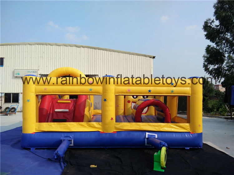 RB4092（6x6x3m） Inflatables Happy Pikachu Theme Bouncy