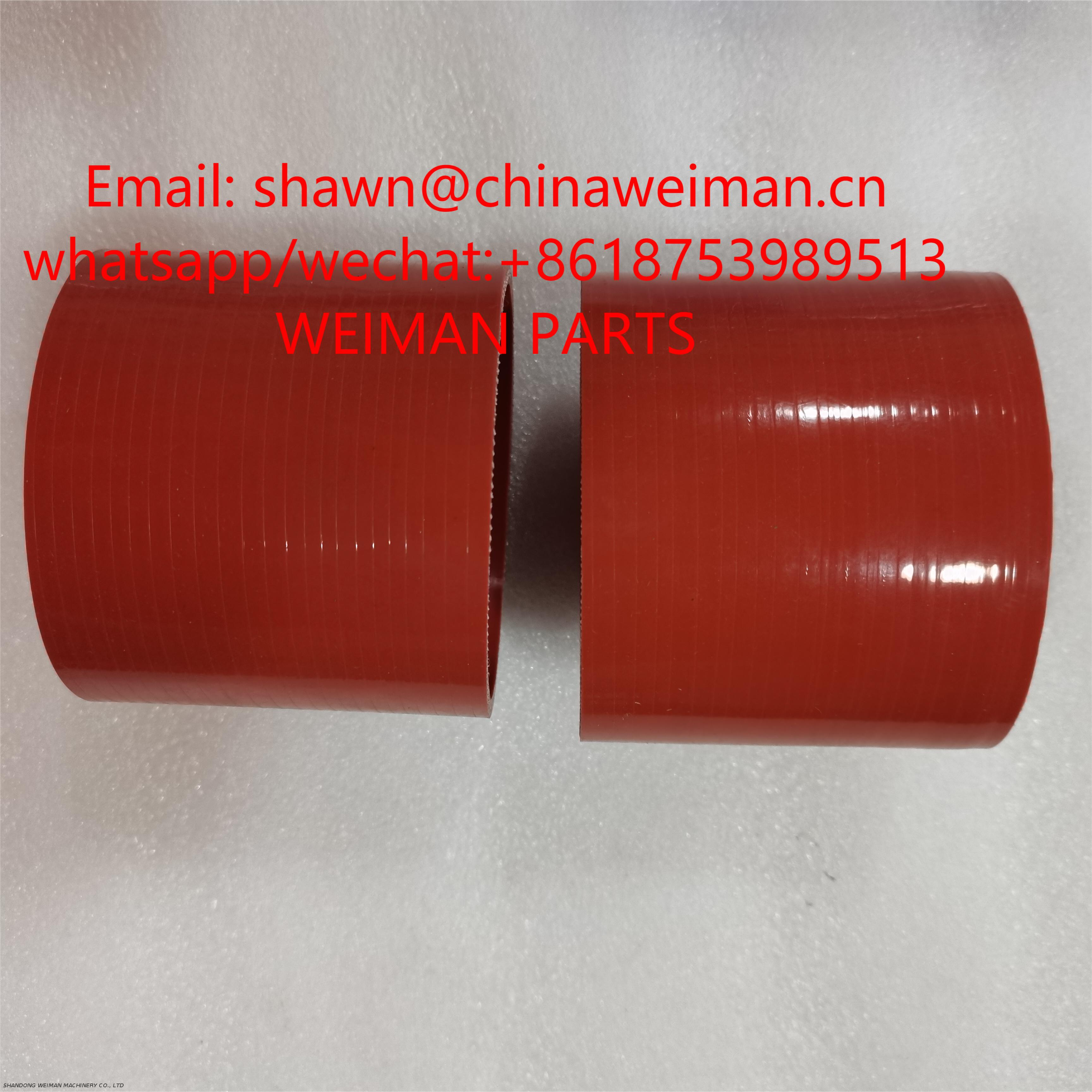Weichai engine spare parts hose rubber pipe 612600110962