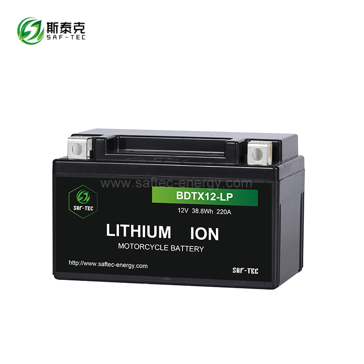 BDTX12-LP 12V 38.8Wh 220A Li-ion Battery for Motorcycle