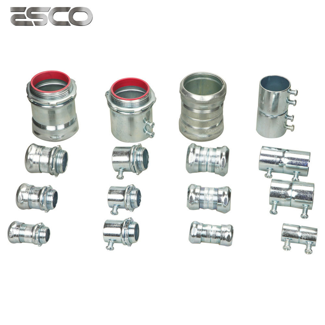EMT Coupling Set Screw Steel Casting Steel Connector Es511s-Es520s