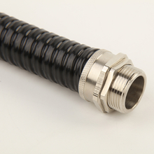 Flexible Conduit Pipe Two Piece Adaptor/Connector for PVC Vacuum Formed