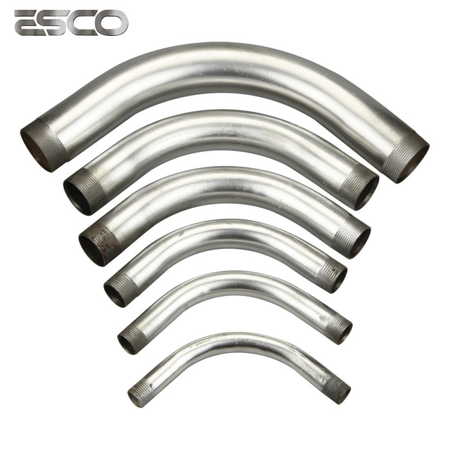 Carbon Steel Pipe Fittings 90 Degree EMT Elbow BS4568 OEM