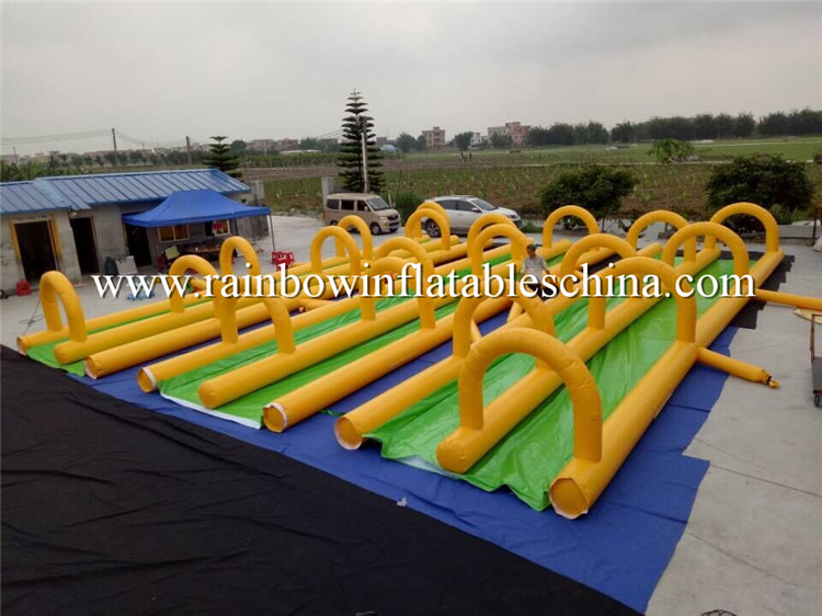 RB6081（50x3.5m）InflatableGiant Slide Slip And Stair Slide For Adults And Kids