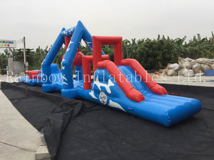 RB5056(15x2.5x2m) Inflatable New High Quality long Obstacle Course