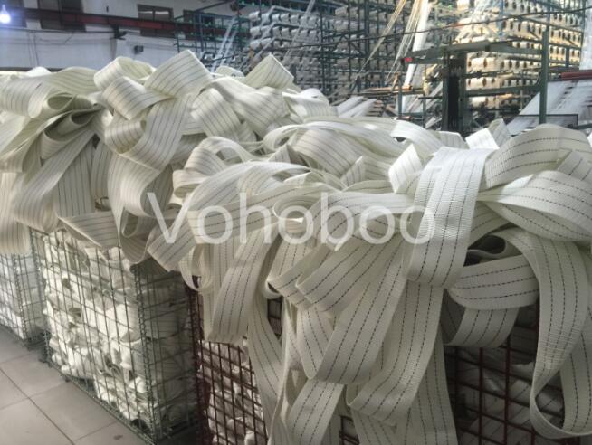 White webbing sling lifting sling