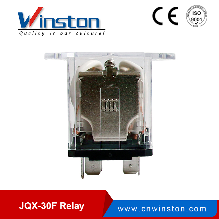 JQX-30F 1Z Eléctrico 12V DC Relé de potencia