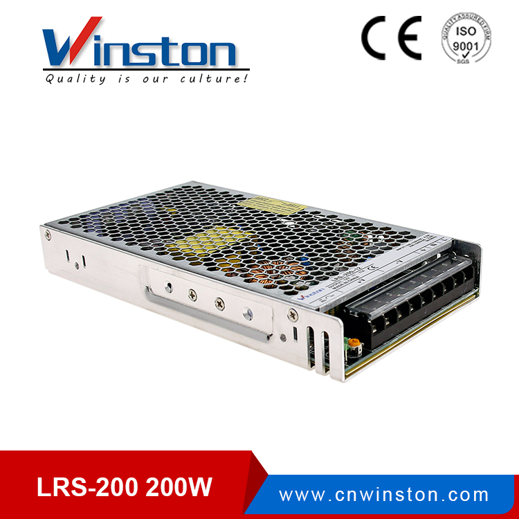 Winston LRS - 200 Вт, 200 Вт, один выход, модель с импульсным источником питания