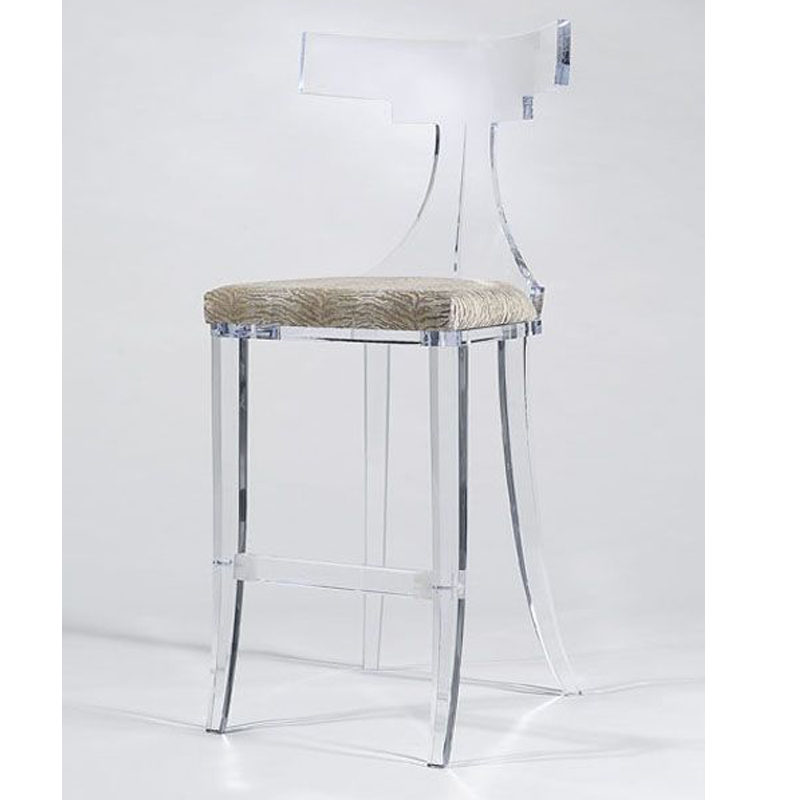 Counter Height Acrylic Bar Chair Custom Design Lucite Bar Table