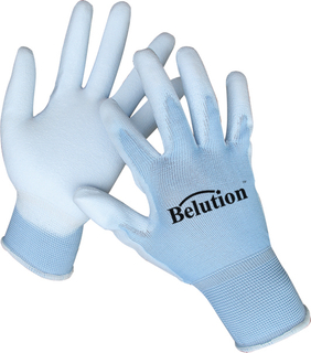 Blue PU GLOVES