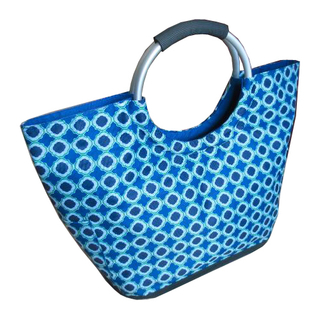 Polyester Shopper Bag with Aluminum Handle