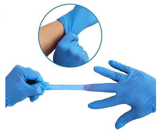 Disposable Gloves, 100Pcs Nitrile Gloves Non Sterile, Powder Free, Latex Free