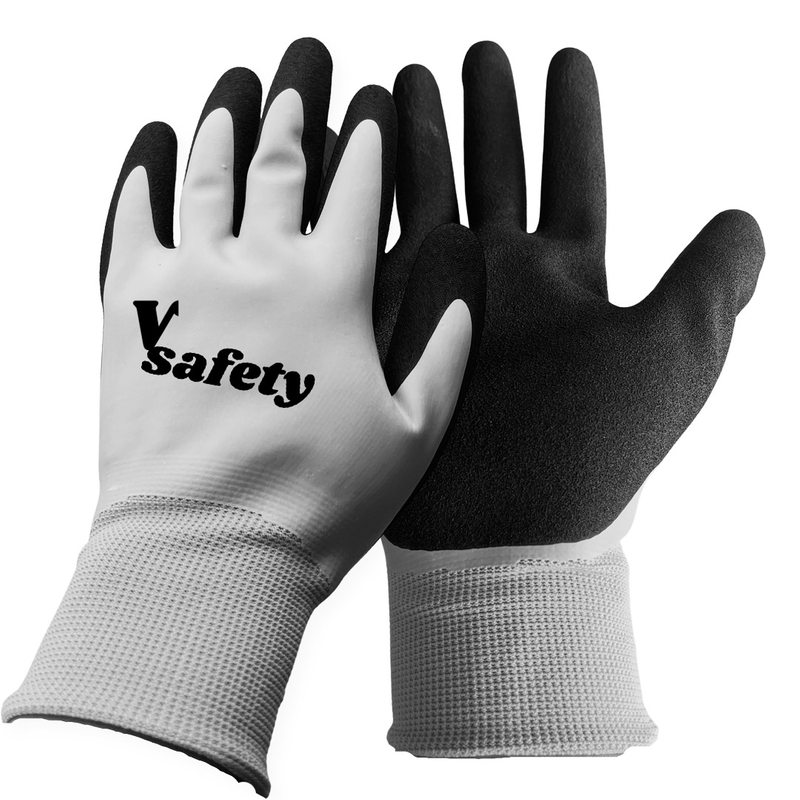 Oil Resistance gloves waterproof safety work gloves 