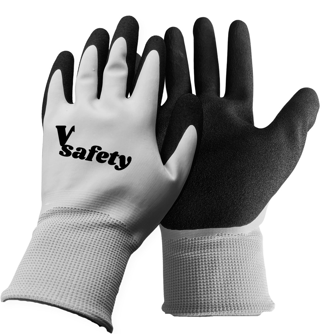 Oil Resistance gloves waterproof safety work gloves 