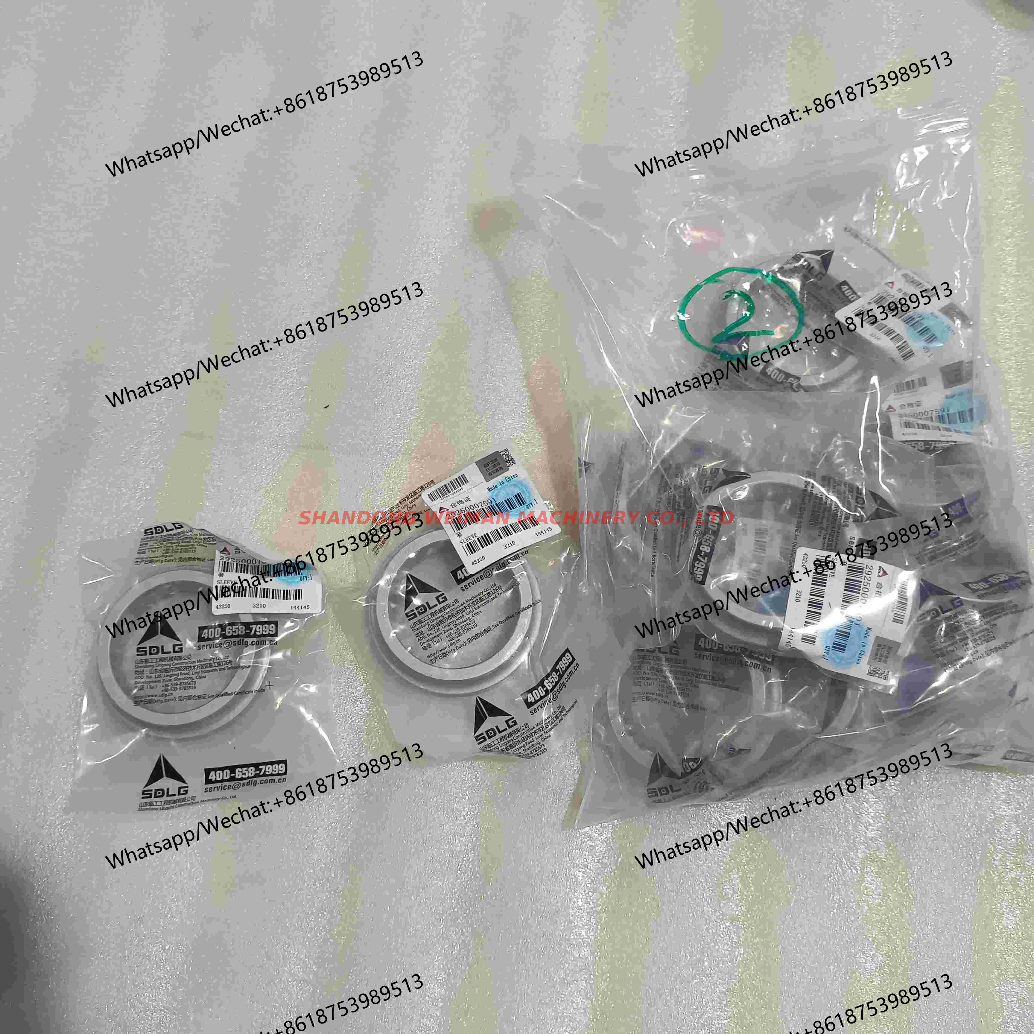 Original SDLG wheel loader PARTS 29250007591 Sleeve 