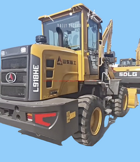 L018HY4214 SDLG L918HE Wheel Loader with 66.2KW Engine with Long Wheelbase 2470mmith Pitchfork