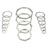 From 1/2" to 4" Zinc Rigid Locknut Pipe Fitting Es241