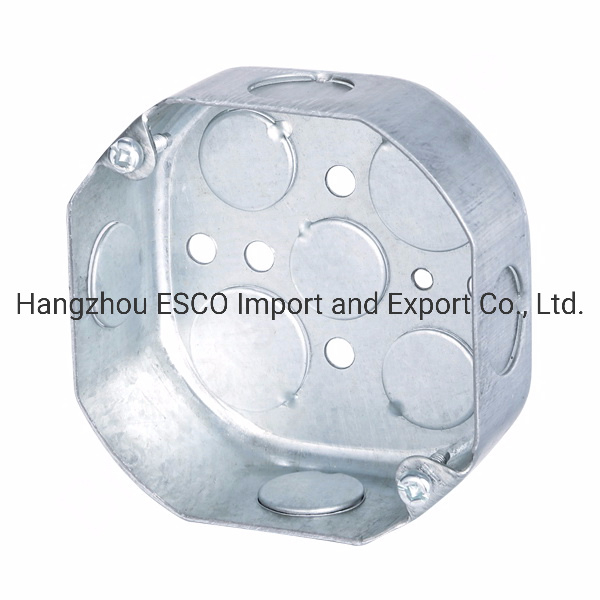 Octagon Metal Box Electrical Steel Box Galvanized Steel