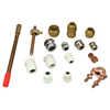 Nickle Plated Conduit Fitting Brass Male Female Bush Reducing Bushing