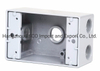 1/2"/3/4" Electrical One Gang Weatherproof Aluminum Box