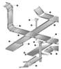 Hot Dipped Galvanized Wire Tray Ladder Support Cable Trunking