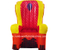 RB20006-4(1.22x2.39m) Inflatables Customized ThroneInflatable Party Chair For Sale