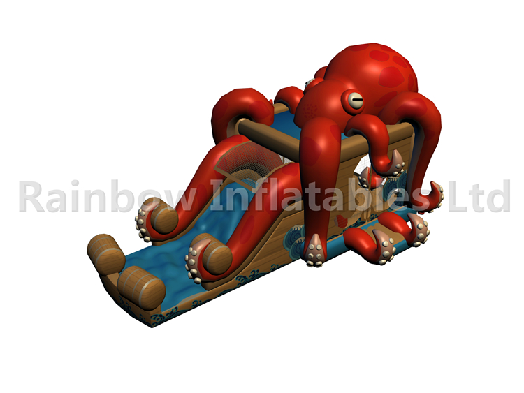 RB03101（10x4x4.5m）Inflatable Red octopus for Kids