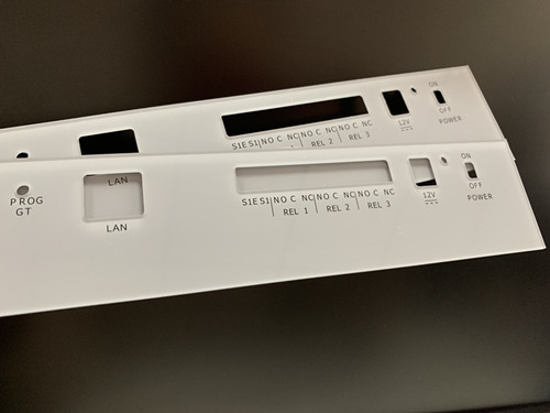 UL94 V0 polycarboante facepanel UL94 V0 polycarboante facepanel