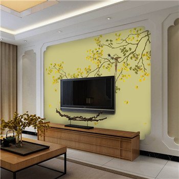 New Design Living Room Decoration Background Wall