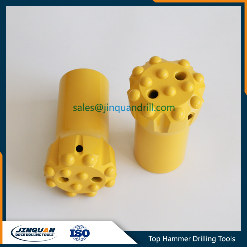 China T45 76mm Threaded Button Rock Drill Bit Rock Drill Bit Rock