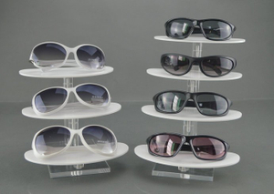Unique Modern Design Sunglass Acrylic Glasses Store Display Stand Rack for Wholesale