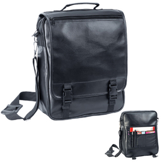 PU Leather Document Messenger Shoulder Briefcase Laptop Bag
