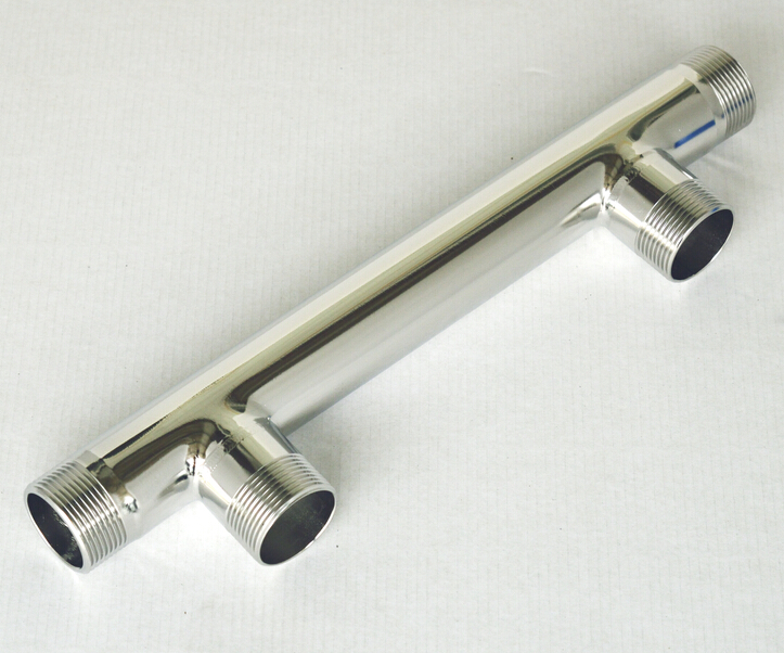 Thread manifold for twin pump