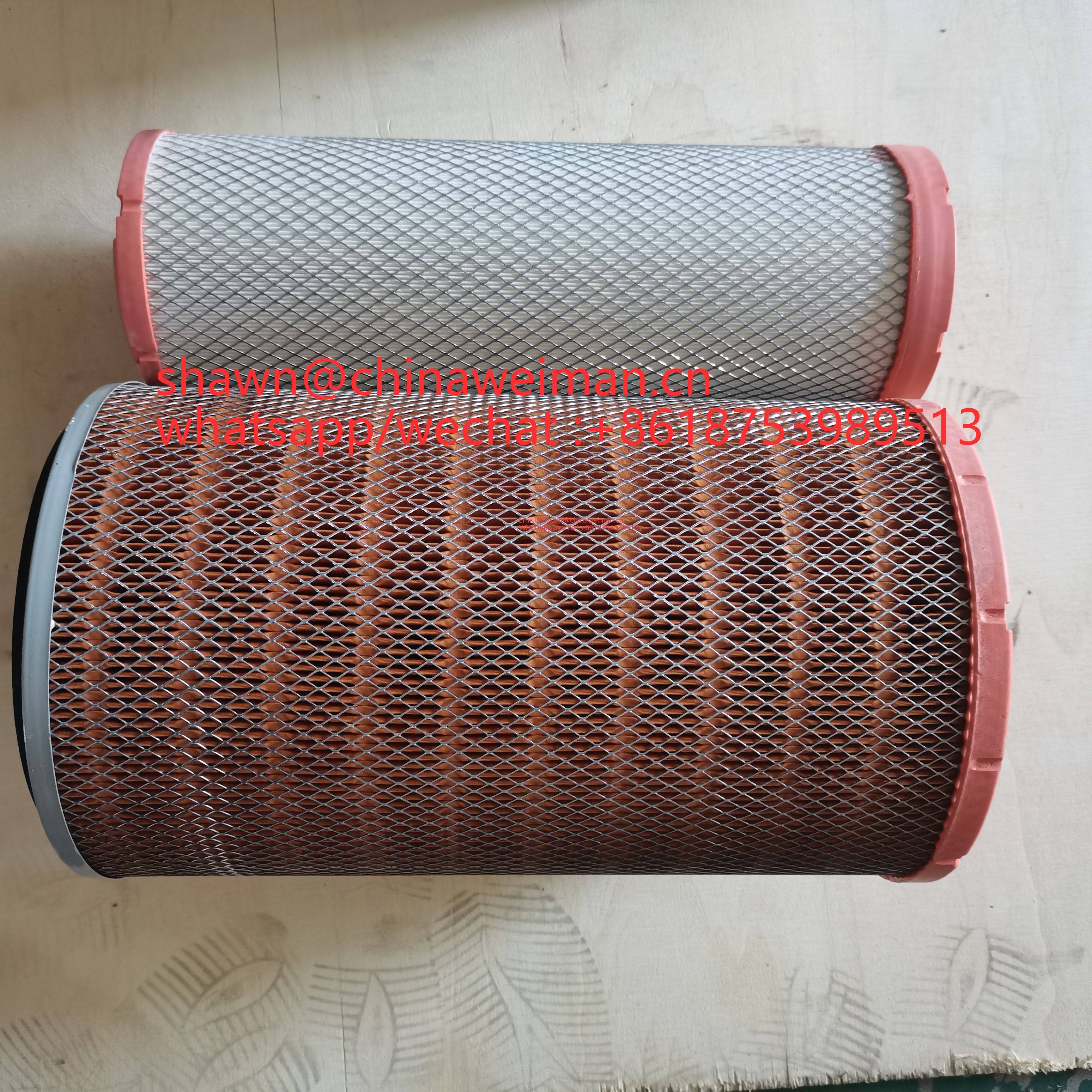 Weichai air filter WD615 WD10 612600114993 空气滤清器PU2440