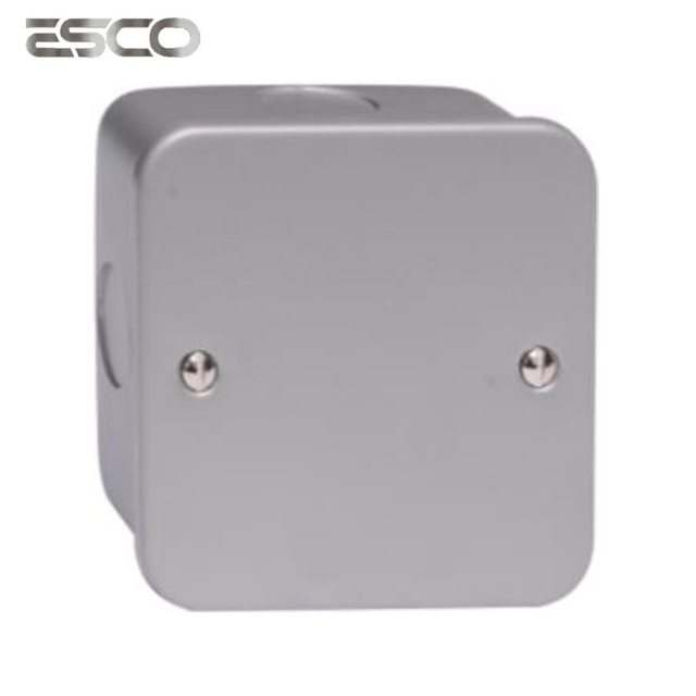 Metal Cald 1 Gang Electrical Sockets with Metal Box