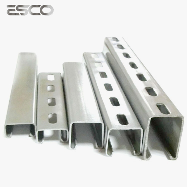 Customized Cold Bending Equal C Hot DIP Galvanized 4121 Slotted Channel