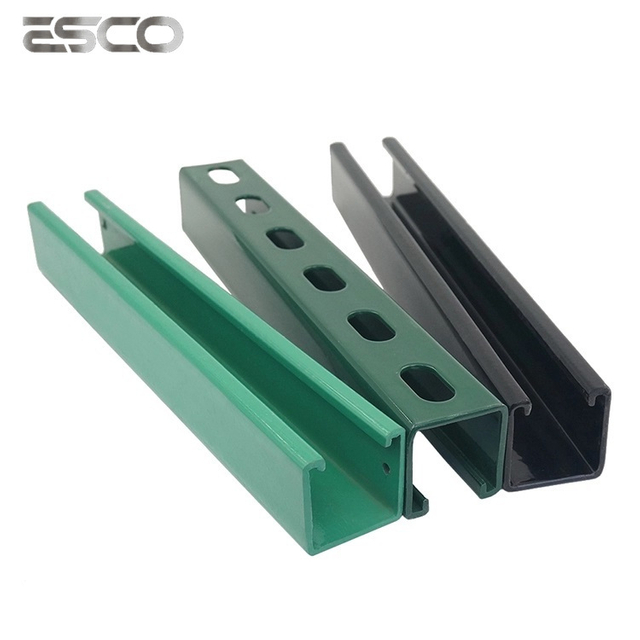 Steel Slotted Plain Channel with Good Price Es4121s, Es4141s