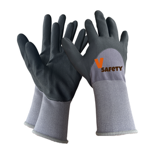 15 Gauge 3/4 Maxflex micro nitrile coated safety work gloves 