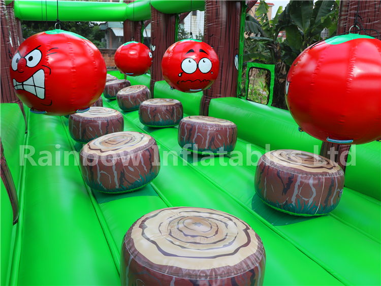 RB5205(15x4.5x4.5m) Inflatable Orchard Dash Obstacle Course hot sales