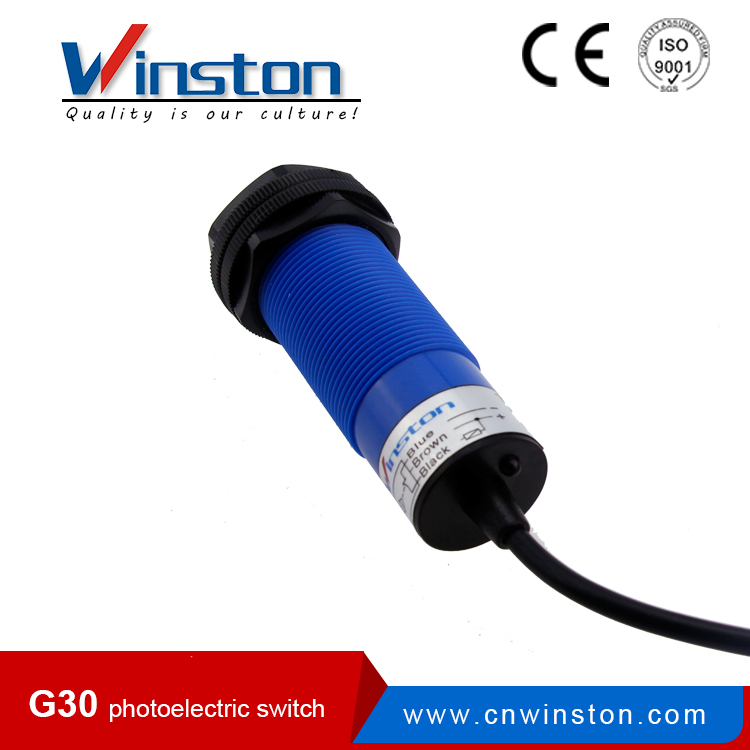 Sensor fotoeléctrico digital industrial G30 en sensores 5v
