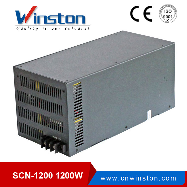 Fuente de alimentación conmutada de 1200W 12/24/36 / 48V con función paralela SCN-1200W