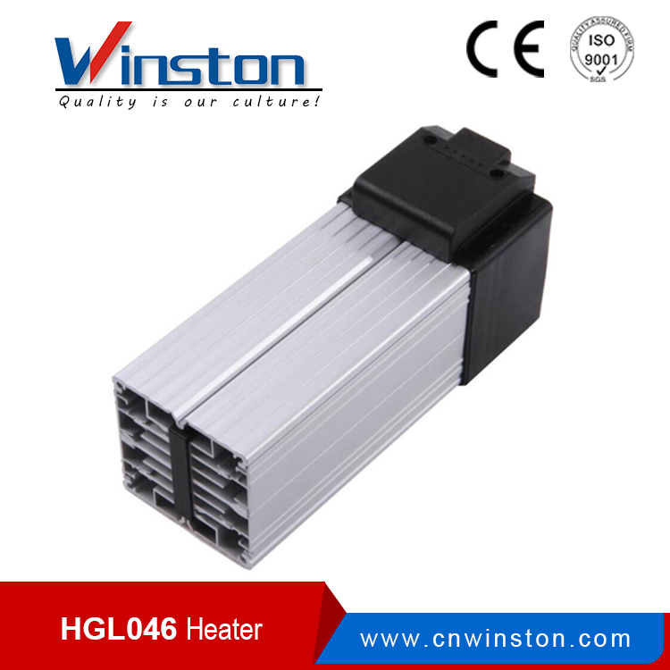 HGL 046 230VAC 24V / 48VDC Calentador de ventilador de protección contra sobrecalentamiento de cuerpo compacto
