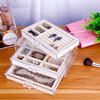 High Quality Plexiglass Drawer Acrylic Cosmetic Storage Box Display Case For Jewelry