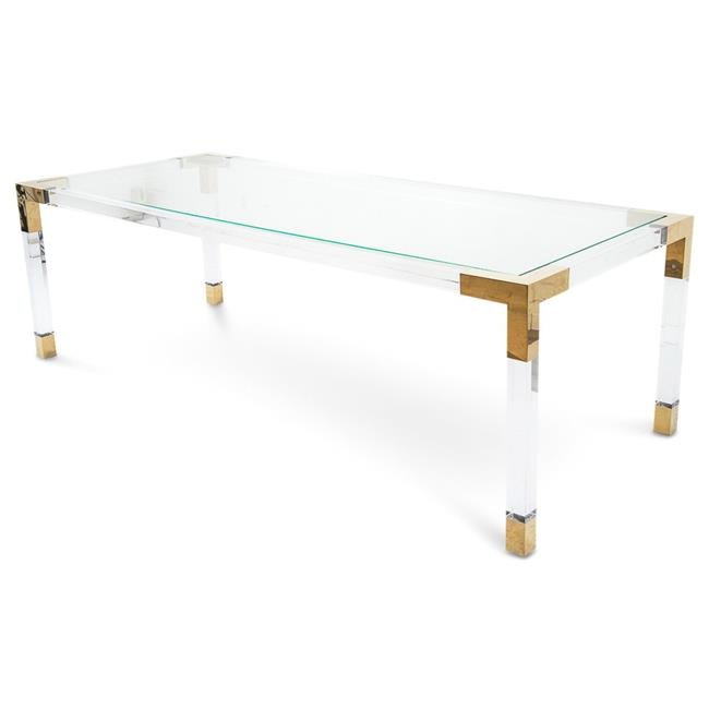 2018 New Fashion Dining Table Rose Gold Frame And Acrylic Legs Glass Top Furniture On Dongguan Jingfumei S Co Ltd - Glass Top Coffee Table With Acrylic Legs 2018 New Fashion Dining Table Rose Gold Frame And Acrylic Legs Glass Top Furniture On Dongguan Jingfumei S Co Ltd - Glass Top Coffee Table With Acrylic Legs