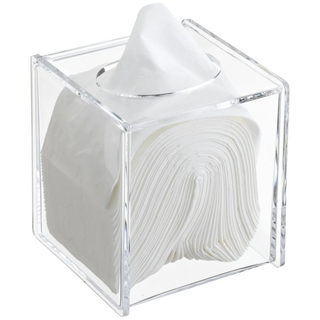 Handle Made Crystal Acrylic Tissue Paper Box Cube Tissue Box Wholesale