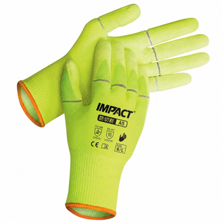 CUT RESISTANCE GLOVES , PU PALM COATED GLOVES 