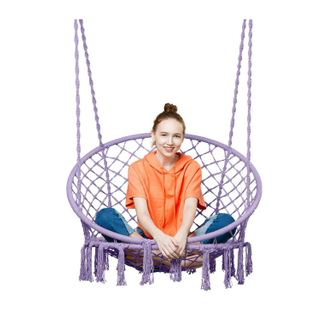 LG3008 100% Cotton Polyester Backyard Swing Chair