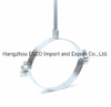 High Duty Metal Electro Galvanized Steel Round Pipe Clamps