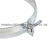 High Duty Metal Electro Galvanized Steel Round Pipe Clamps