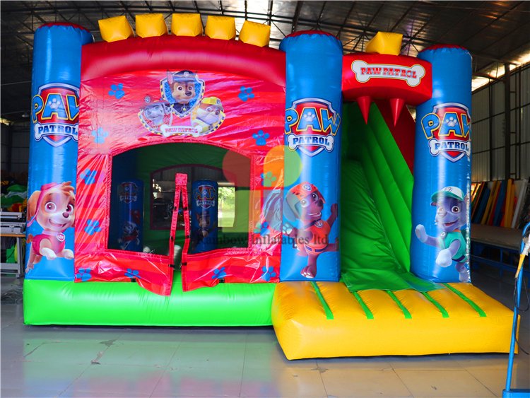 RB2015-5（4.5x5m）Inflatables Amusing Bouncer With Slide For Theme Park