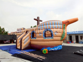 RB1107（7x4.5m）Inflatable Jumping Pirate Ship,Inflatable Bouncer Boat For Cheap Sale